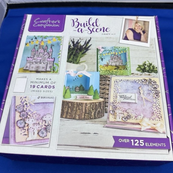 NEW Crafter’s Companion Build-a-scene Craft Kit #10 Birthday Card Making Party - Picture 1 of 4